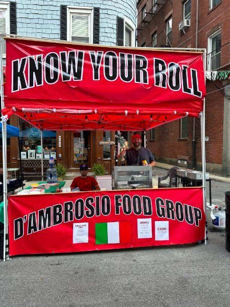The Know Your Roll stand, D'Ambrosio Food Group